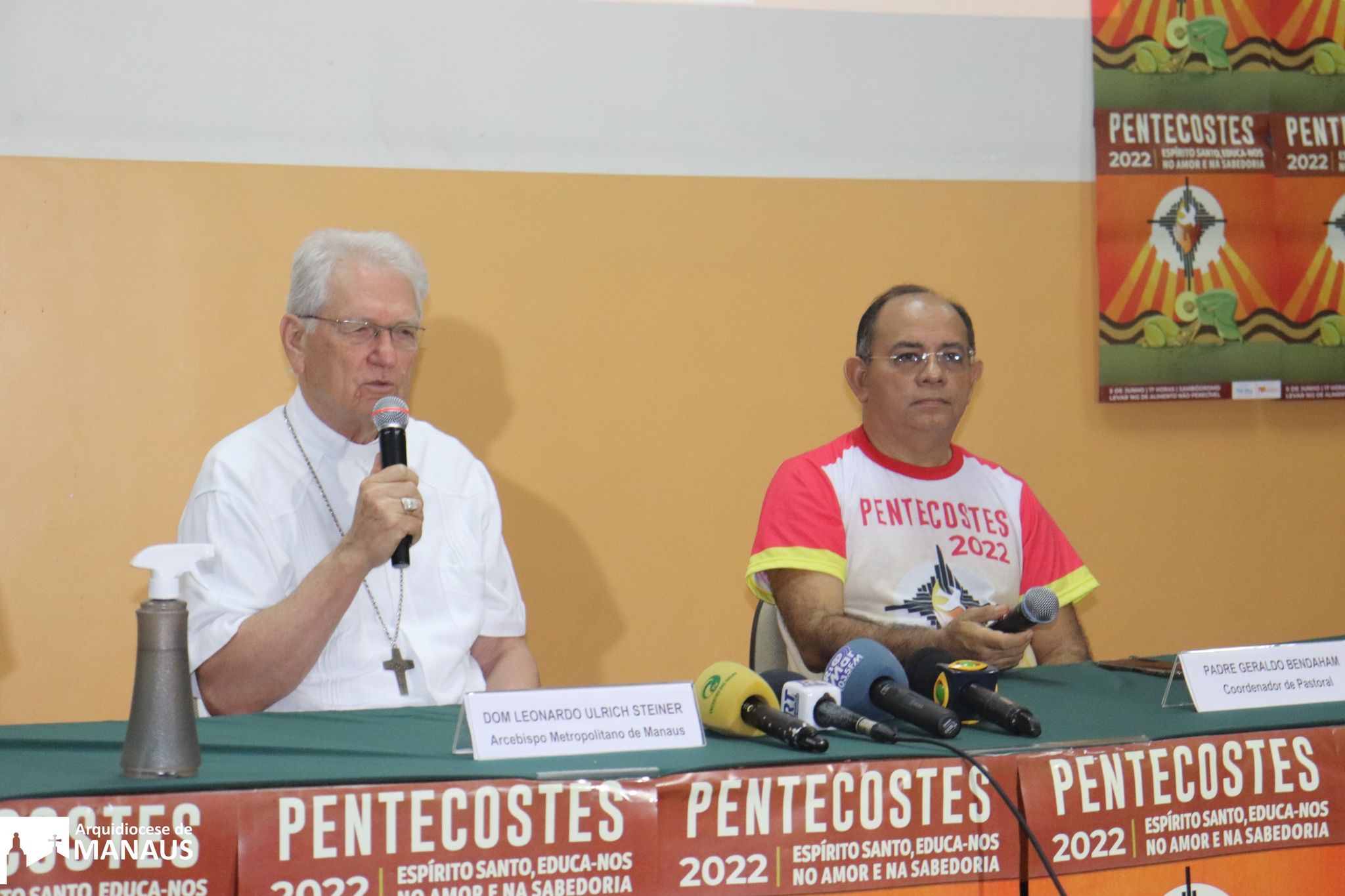 Arquidiocese De Manaus Promove Coletiva De Imprensa Sobre O Pentecostes