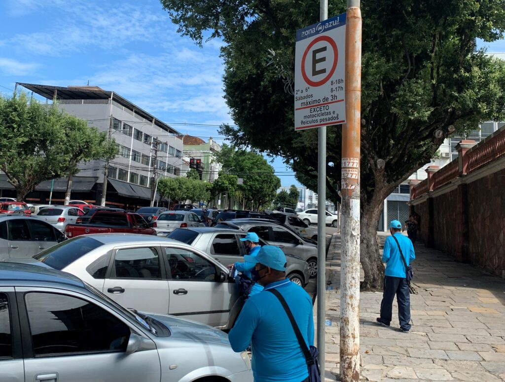 zona azul, manaus, repasses