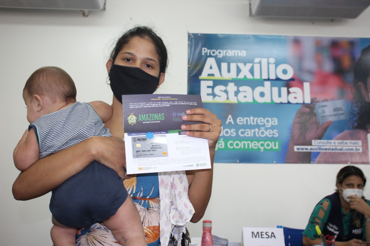 Pagamento do auxílio estadual permanente é antecipado, no AM
