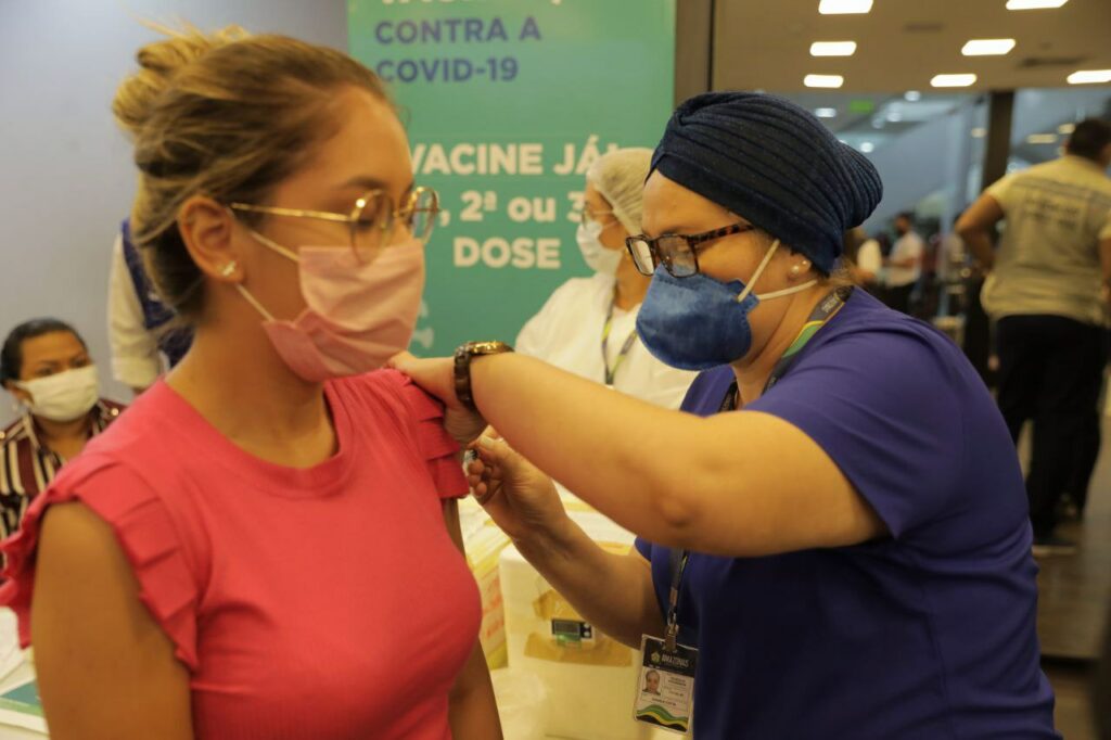 FOTO Rodrigo Santos SES AM 1 » Vacinação contra a Covid-19 nos shoppings termina neste domingo; saiba mais