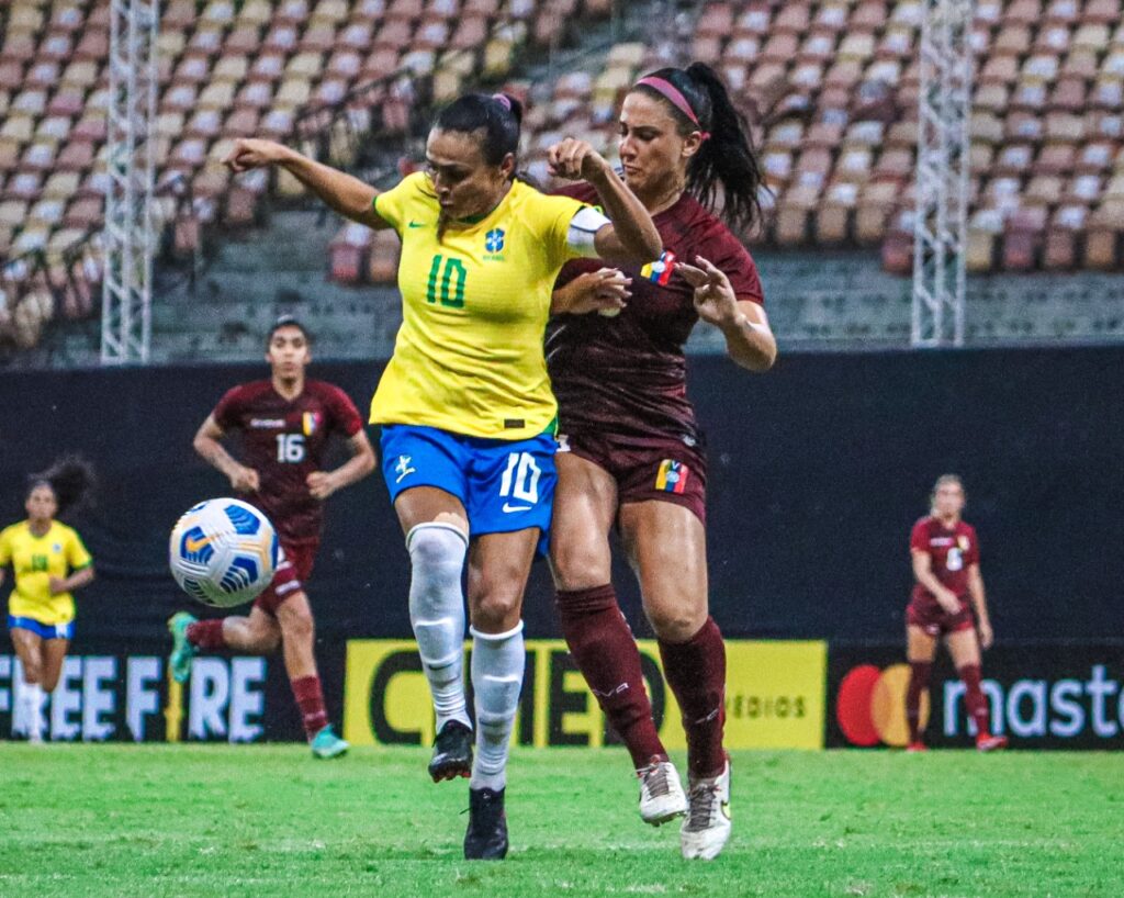 Selecao Brasileira Arena da Amazonia Milly Barreto Faar 4 » Brasil e Chile disputam final do Torneio Internacional de Futebol Feminino nesta quarta-feira