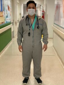 Médico Kenit Minori atuou na linha de frente de combate ao coronavírus durante a crise do oxigênio. Foto: Arquivo Pessoal