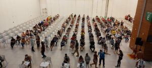 Centro de Testagem de covid-19 é inaugurado no Vasco Vasques, em Manaus. Foto: Macildo Ferreira