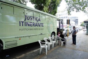 Justiça Itinerante realiza atendimentos no município de Novo Airão. Foto: William Rezende/Arquivo TJAM