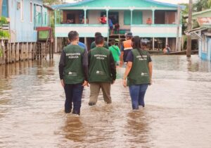 Com inundação severa atingida pelo Rio Negro, Veja situação nos municípios do Amazonas. Foto: Defesa Civil
