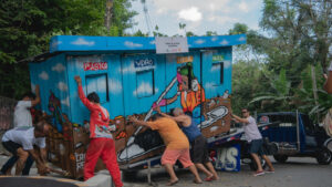 Ponto de entrega voluntária de materiais reciclados é instalado na Marina do Davi, ação visa promover a sensibilização ambiental e contribuir com a conservação dos rios amazônicos. 