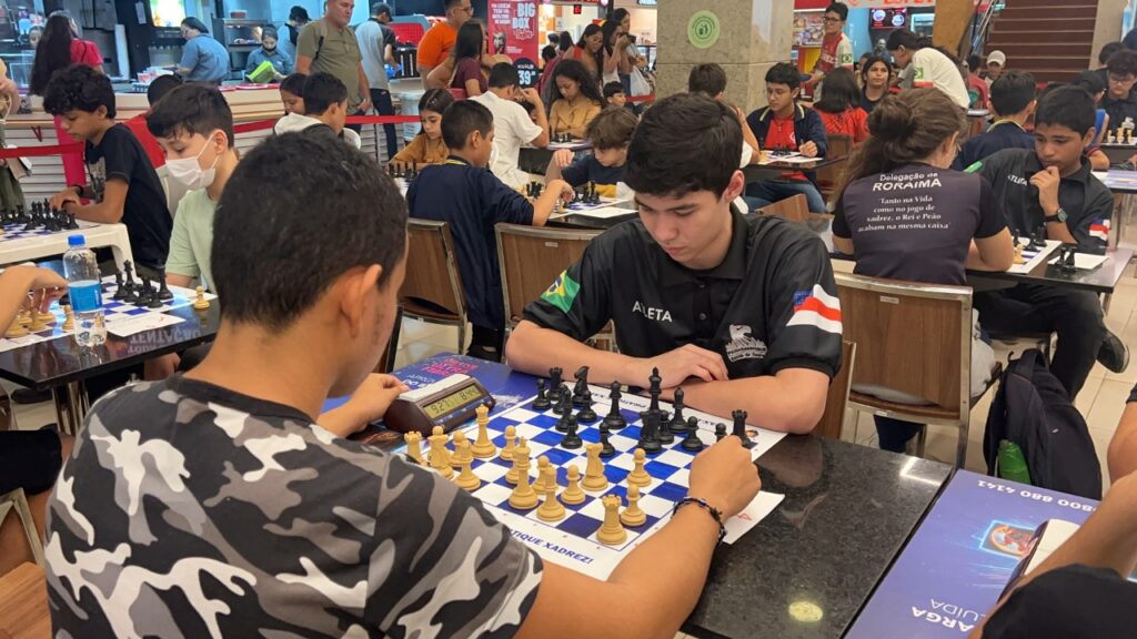 Manaus sedia pela primeira vez o Campeonato Internacional de Xadrez (Foto Divulgação)