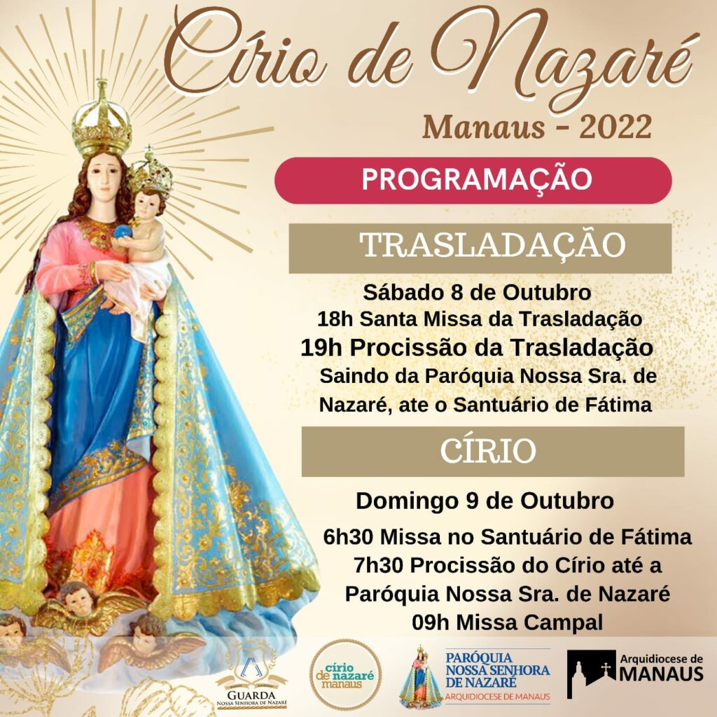 Círio de Nazaré acontece neste domingo em Manaus