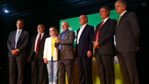 Lula anuncia cinco ministros do futuro governo. Foto: Marcelo Campelo/Agência Brasil 