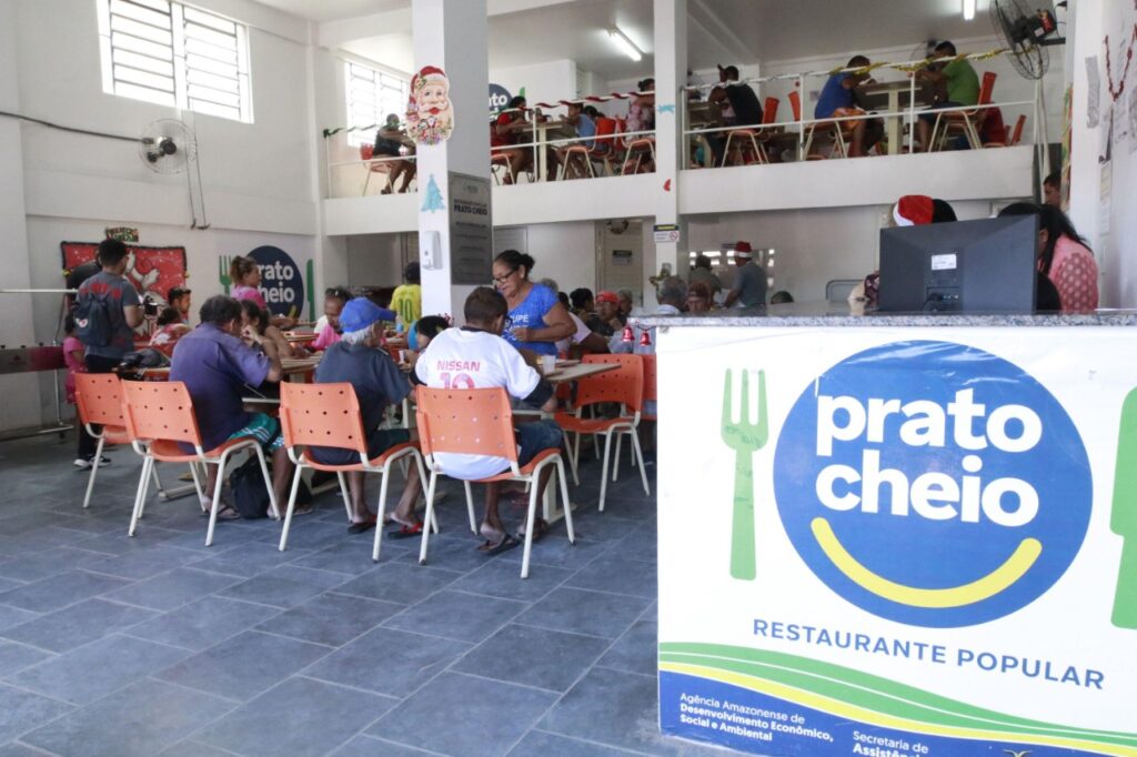 No Alvorada, 400 refeições foram servidas à população (Foto Divulgação)