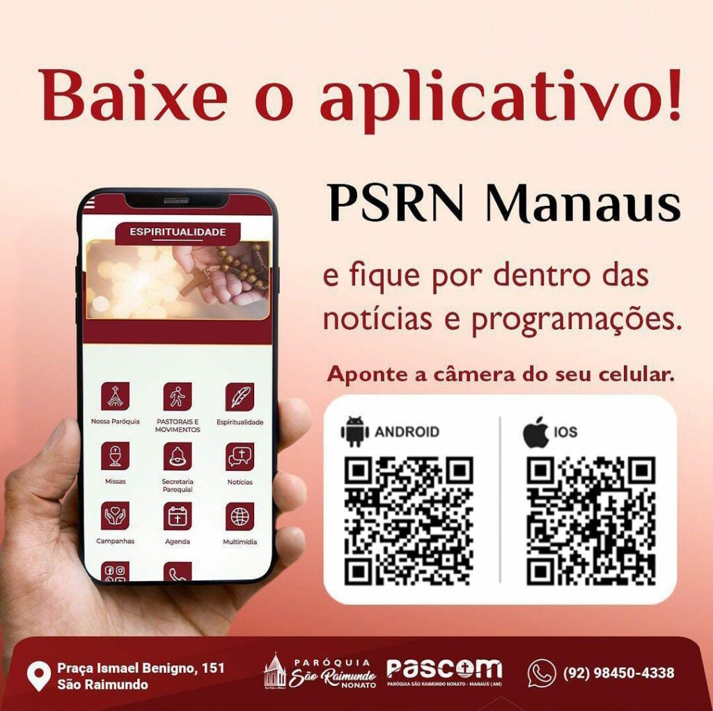 Paróquia São Raimundo lança site e aplicativo para fiéis