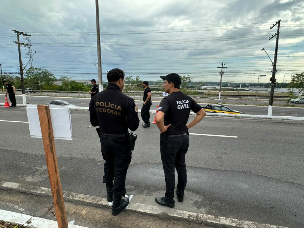 polícia federal, pontes, ponte, br-319, curuçá, amazonas
