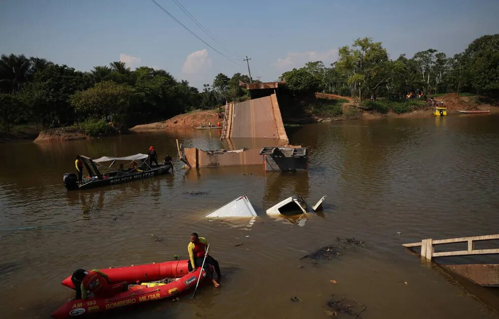 ponte, curuçá, br-319, corpo de bombeiros