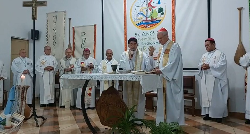 50° edição da Assembleia dos bispos do Regional Norte 1 Amazonas e Roraima inicia com Santa Missa na Maromba