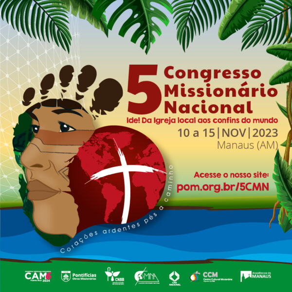 Manaus será sede do Congresso Missionário Nacional que vai reunir participantes dos 19 regionais da Igreja Católica no Brasil