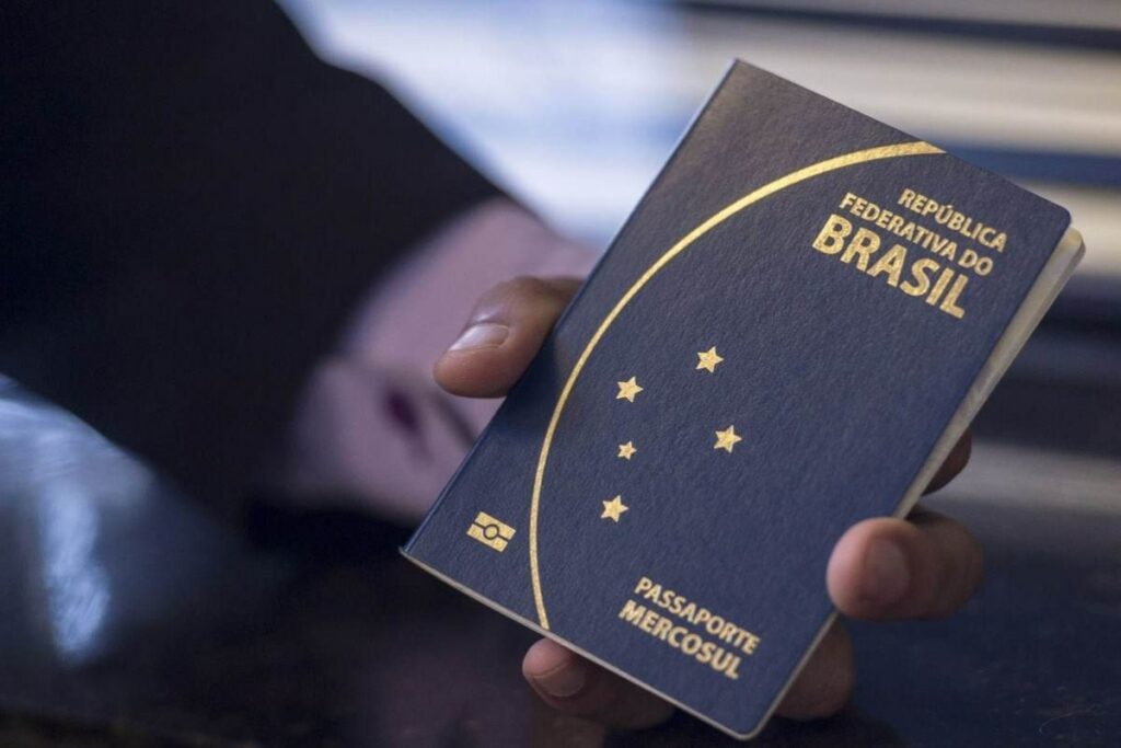 Passaporte comum para brasileiro. Foto: Divulgação/Internet