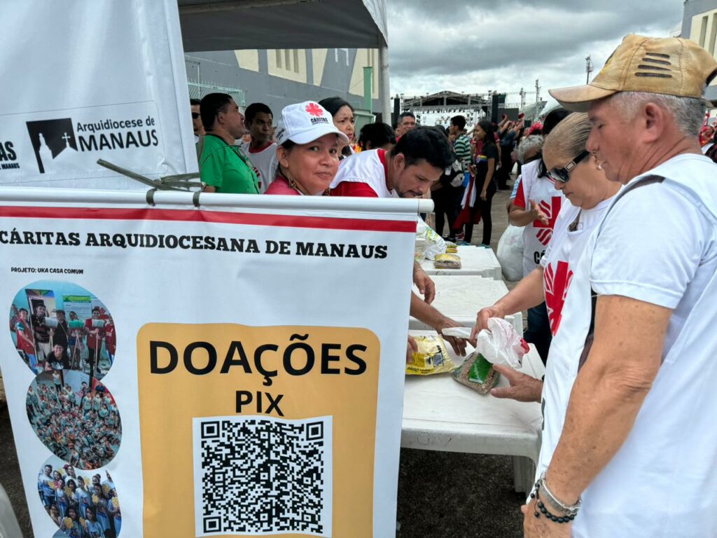 pentecostes 2024, rádio rio mar, cáritas arquidiocesana, doações