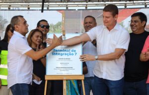 Terminal de Integração 7 é inaugurado na Zona oeste de Manaus.