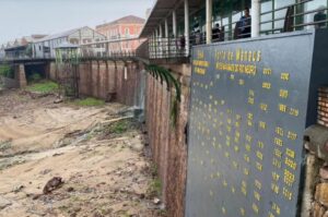 Estiagem: Rio Negro volta a descer e atinge cota de 12,25 metros, em Manaus