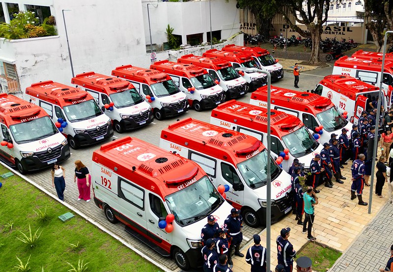 SAMU AMBULANCIAS MANAUS 2025 FOTO Dhyeizo Lemos  Semcom