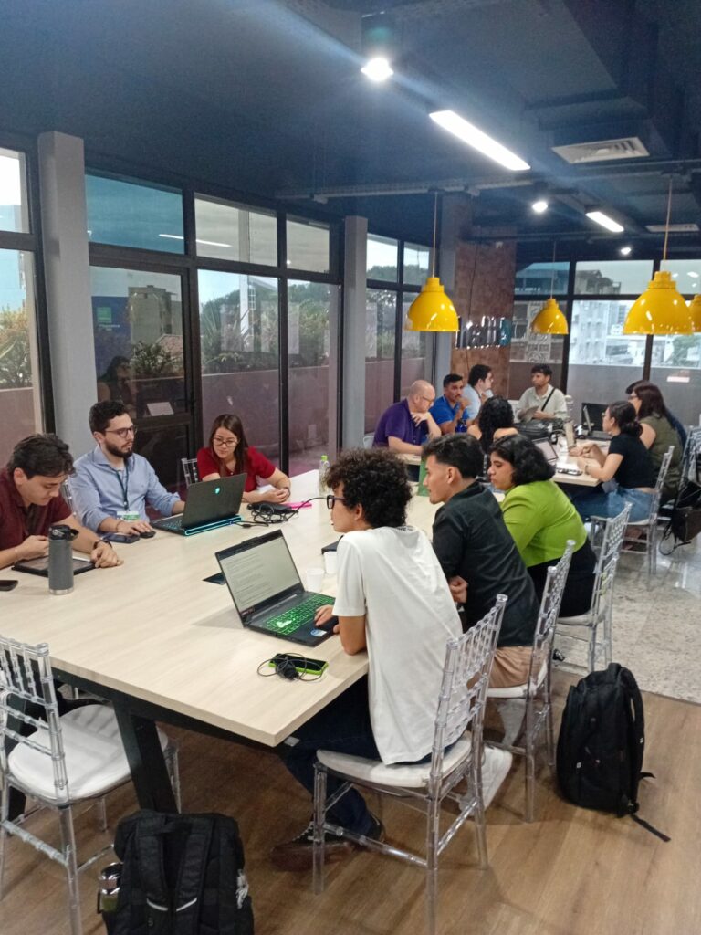 Oficinas interativas com participantes e palestrantes (Foto: Nuno Lôbo/Rádio Rio Mar)