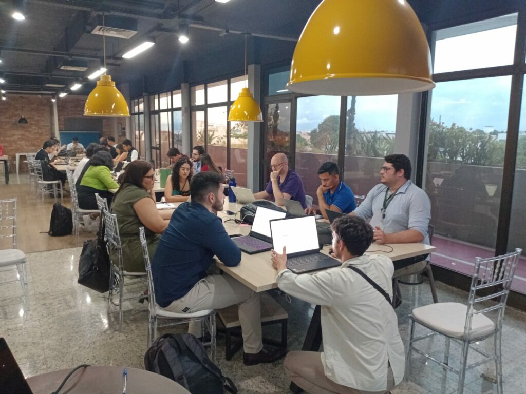 Oficinas interativas com os participantes e palestrantes (Foto: Nuno Lôbo/Rádio Rio Mar)