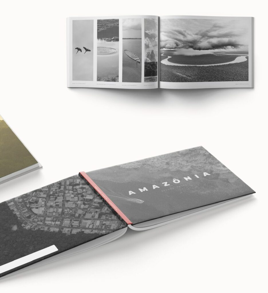 Livro Amazônia que será lançado pelo fotógrafo (Foto Divulgação)