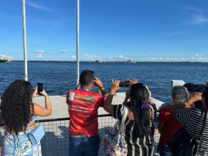 Festa de São Pedro mobiliza fiéis com cortejo pelo Rio Negro e ruas do centro de Manaus. Foto: Yuri Bezerra