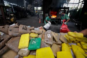 Ações integradas resultam na incineração de 40 toneladas de entorpecentes no Amazonas