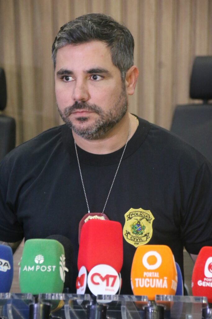 Delegado Cícero Túlio, titular do 1º DIP (Foto Divulgação)