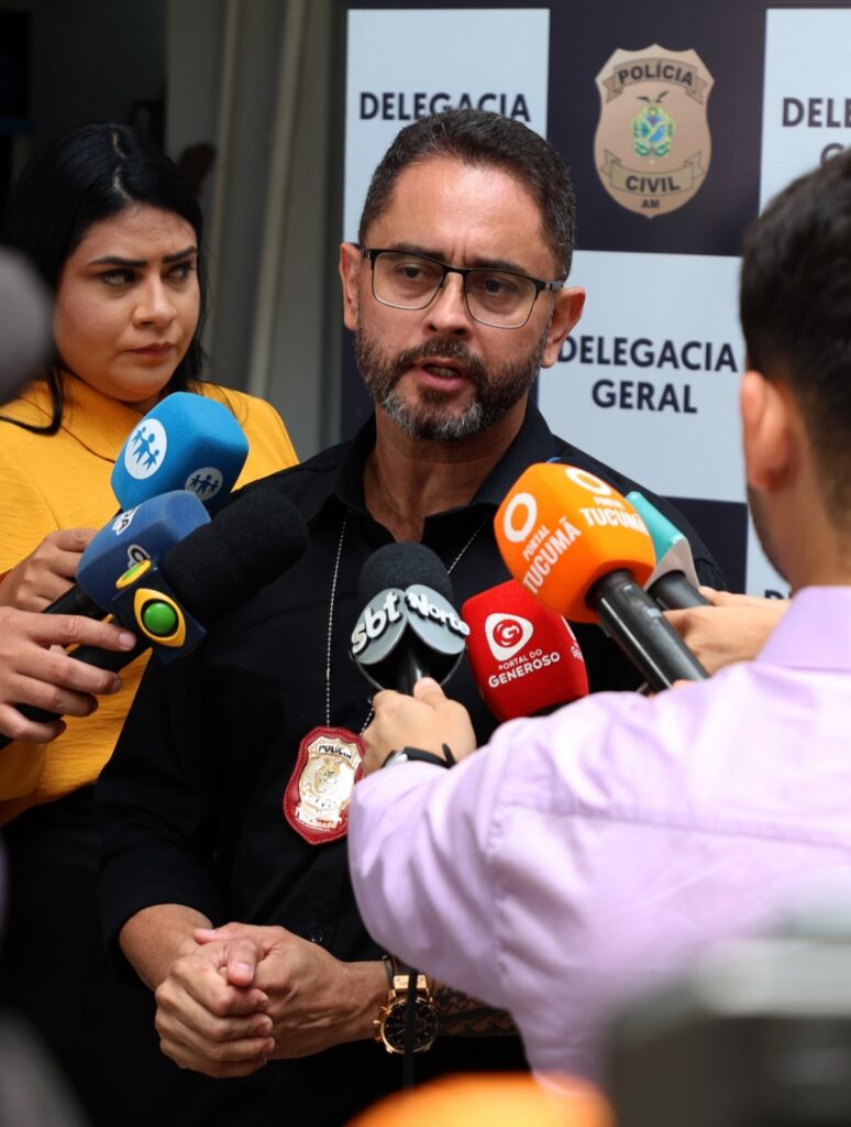 Delegado Rodrigo Torres, diretor do Denarc (Foto Divulgação)