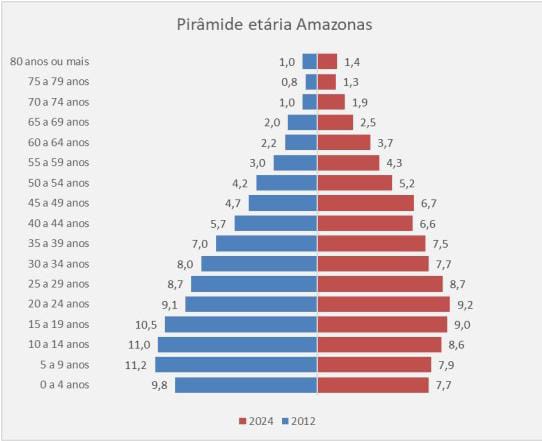(Imagem Divulgação/IBGE Amazonas)