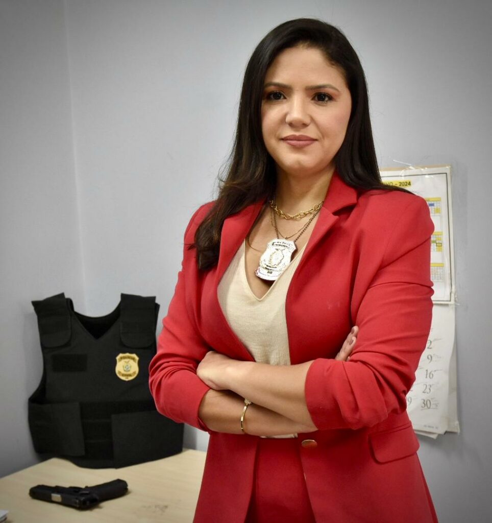 Delegada Alynne Lima, da Deops (Foto Divulgação)