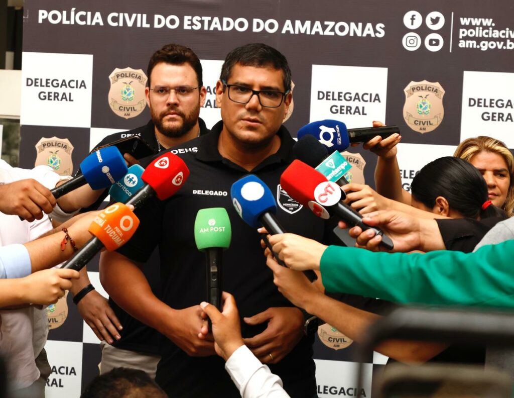 Delegado Ricardo Cunha, titular da DEHS (Foto Divulgação)