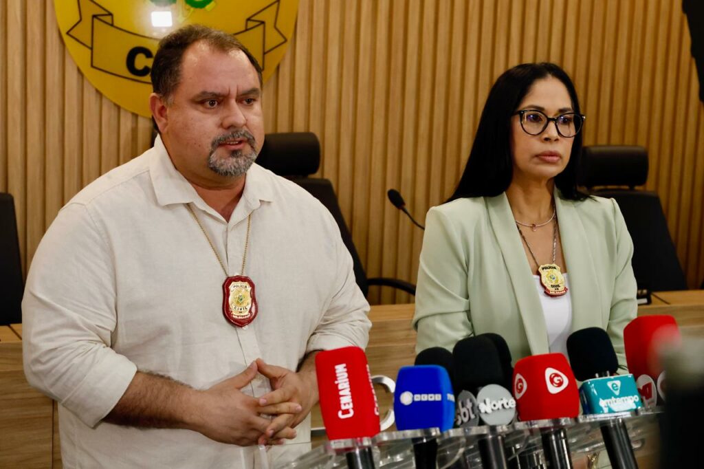 Delegados Joyce Coelho e Paulo Mavignier (Foto Divulgação)