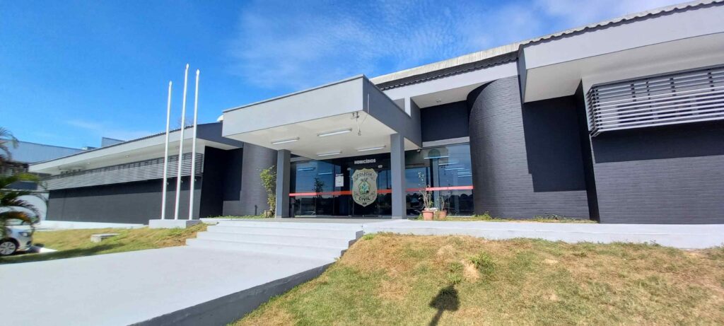 Sede da Delegacia Especializada em Homicídios e Sequestros (Foto Divulgação)