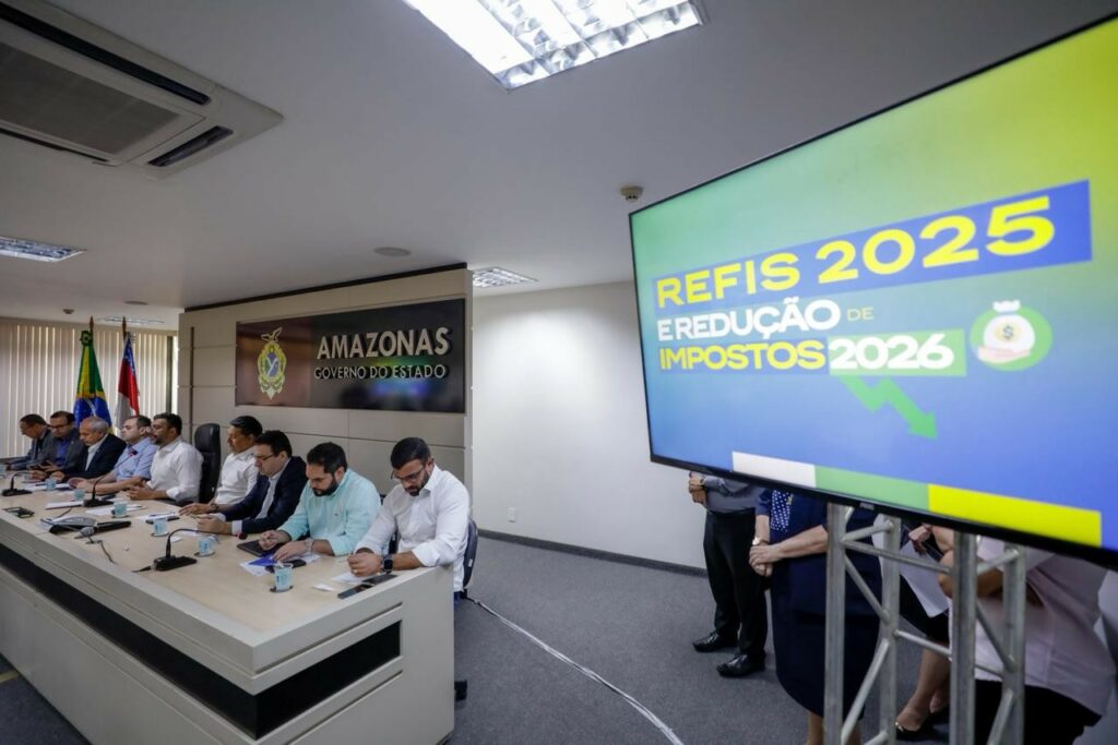 amazonas, arrecadação, outubro, 2025, reffis