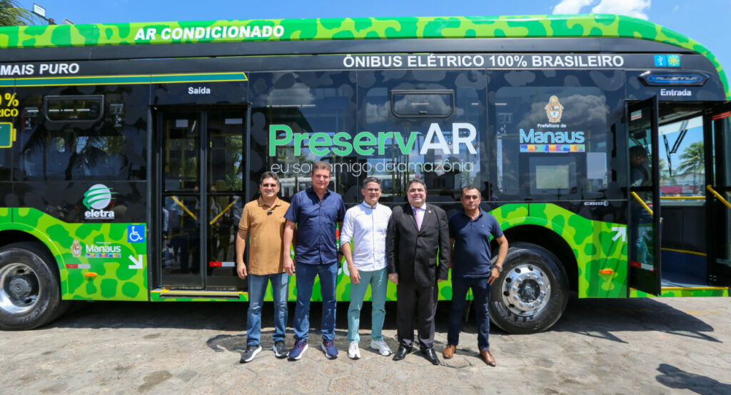 ônibus, elétrico, manaus, david almeida, cop30