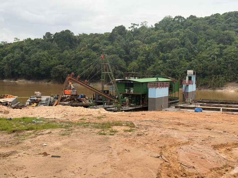balsa, garimpo, manaus, amazonas, ponte rio negro 1