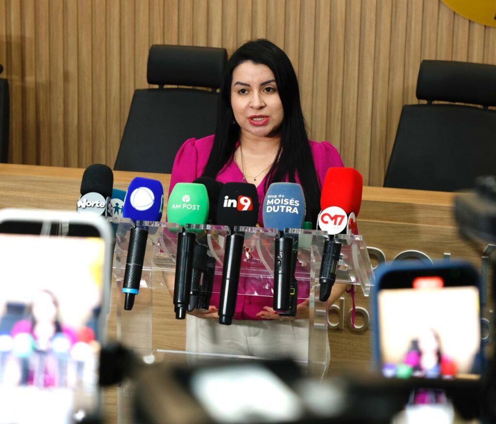 Delegada Renata Viana, da Delegacia DEP de Itacoatiara (Foto Divulgação)