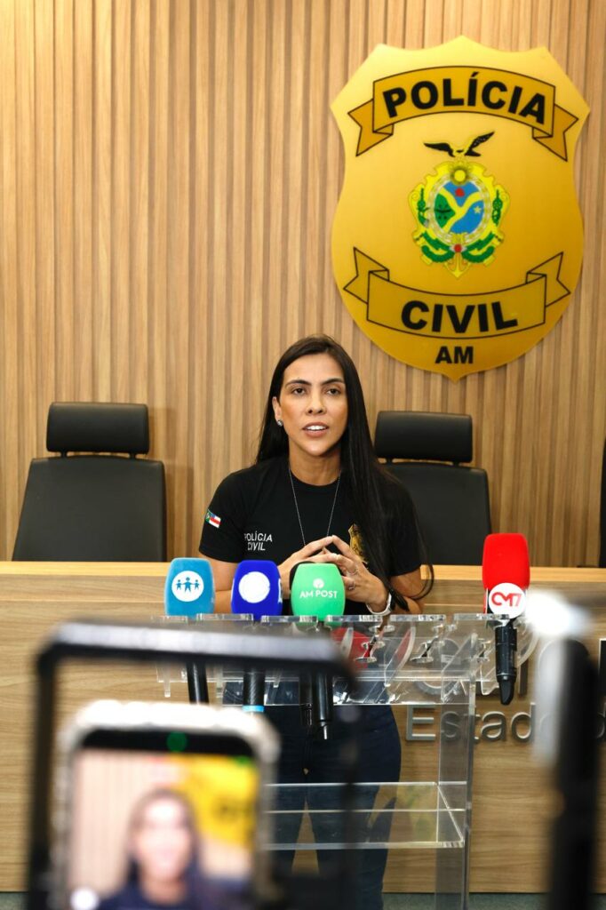 Delegada Mayara Magna, da Depca (Foto Divulgação)