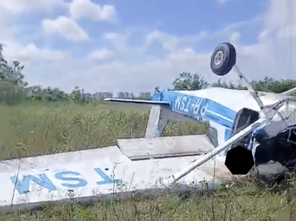 acidente aeroclube 21 03 2026