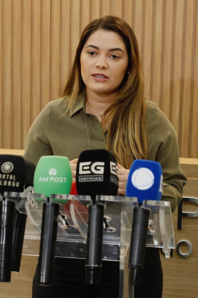 Delegada Brenda Viana, da Depca (Foto Divulgação)