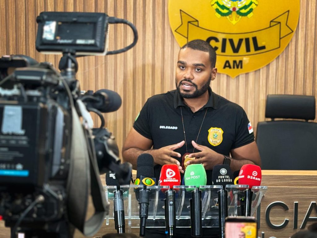 Delegado Filipe Nascimento,  da 73ª DIP de Novo Aripuanã (Foto Divulgação)