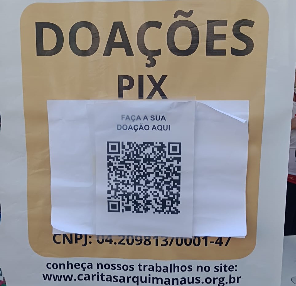 QR CODE DOACÕES CÁRITAS PENTECOSTES 2026
