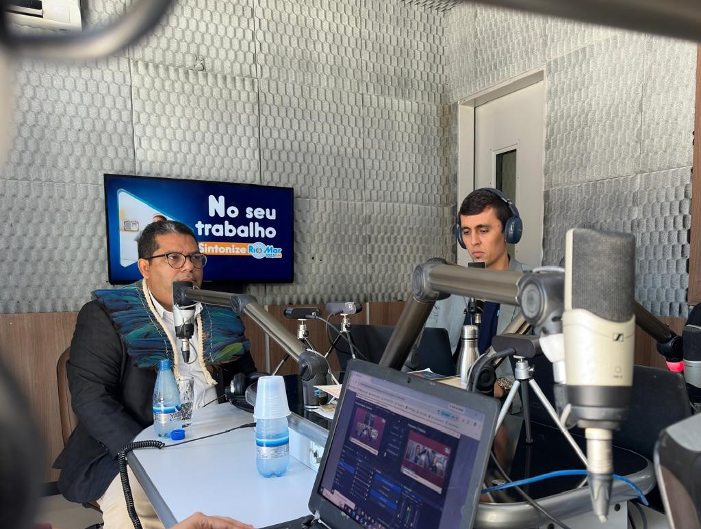 ISAEL MUNDURUKU ENTREVISTA RADIO RIO MAR ELEICOES 2026