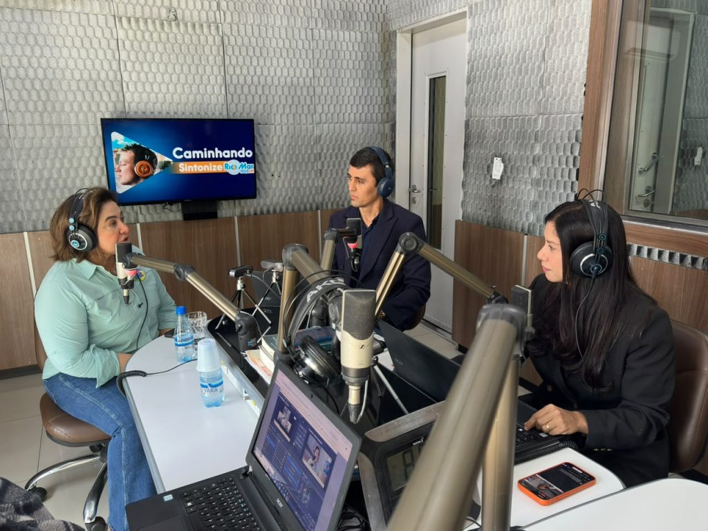 MARIA DO CARMO ENTREVISTA RÁDIO RIO MAR ELEICOES 2026