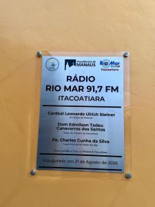 rádio rio mar itacoatiara 21/08/2026, itacoatiara, rio mar, rádio, fm, 91,7, inauguração, dom tadeu, dom Leonardo, steiner