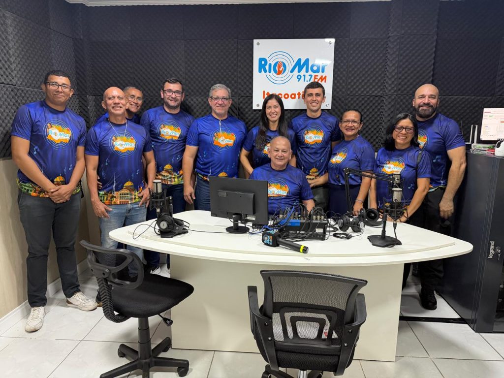 rádio rio mar itacoatiara 21/08/2026, itacoatiara, rio mar, rádio, fm, 91,7, inauguração, dom tadeu, dom Leonardo, steiner